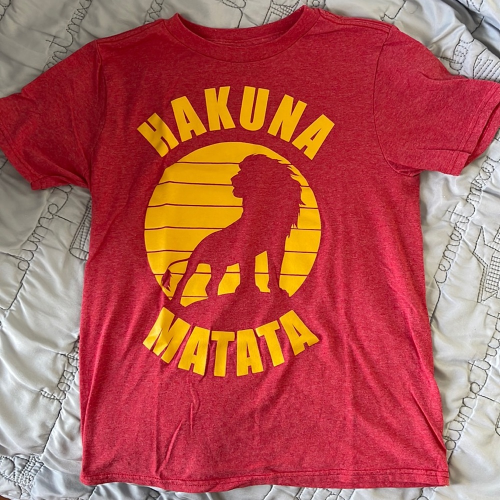 Boy’s Disney Hakuna Matata Shirt Size M